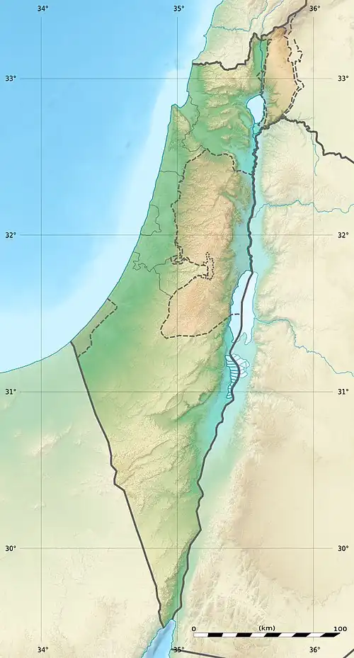 Tel Shikmona is located in Israel