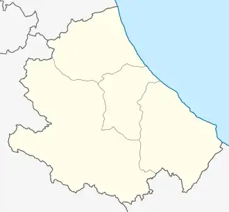 Rocca Santa Maria is located in Abruzzo