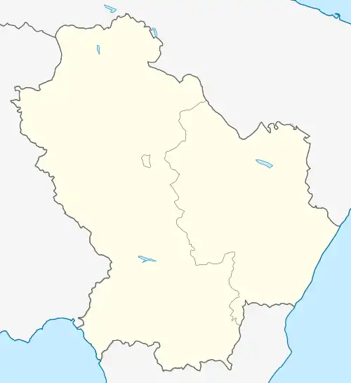San Chirico Raparo is located in Basilicata