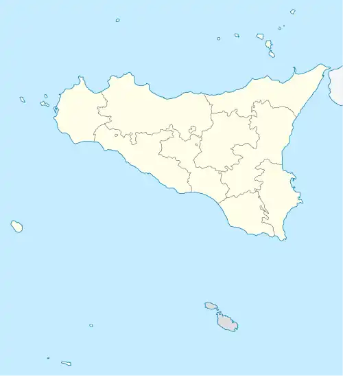Antillo is located in Sicily