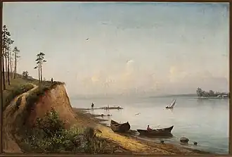 Steep Bank of the Viliya River