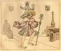 Fresco mentioned by Samuel Tymms, destroyed by damp before 1852