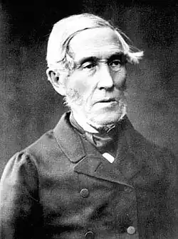Relatively short sideburns on J. V. Snellman (1806–1881), a Finnish philosopher and statesman