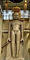 32 feet (9.8&nbsp;m) colossal at Prachin Bada Mandir, Hastinapur