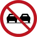 R29 No overtaking