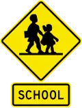 W11-1 School zone