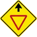 W29 Give way ahead