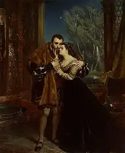 Sigismund Augustus with Barbara at the Radziwiłł court in Vilnius, Jan Matejko