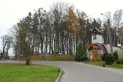 View on the local chapel