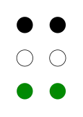 ⠭ (braille pattern dots-1346)