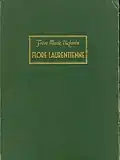 Flore laurentienne—cover of 1st edition, 1935