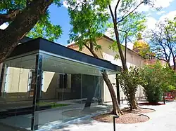 The museum's garden