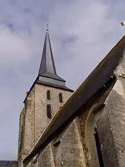 The church in Jarzé