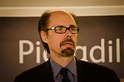 Deaver at a Waterstones bookstore in London, 2012