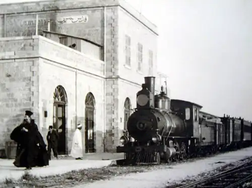 Historic photo of the station