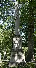Memorial stone of Jesse L. Reno, general