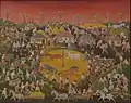 Summer in my Village, 1986 oil on canvas, 73x92cm MNMA[permanent dead link], Jagodina