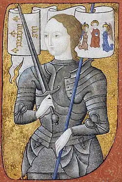Image 67Joan of Arc with her famous sword (from List of mythological objects)