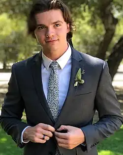 A photograph of Joel Courtney