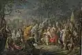 Alexander the Great receiving the keys of Babylon, by Johann Georg Platzer, c. 1740