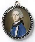 Portrait of Unknown Man, dated 1767. Victoria & Albert Museum