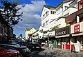 Molkereistrasse with shops
