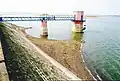Pulhal lake has low water level due to the presence of dry season