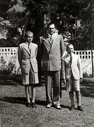 Don Juan with sons, 1950s