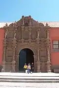 Church of San Juan de Letrán in Juli.