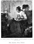 In a Dutch Cottage, shown at the Paris Salon in 1904