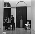 Interior of the Petőfi Museum, 1972