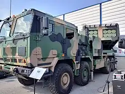Homar-K MLRS prototype