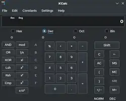 Numeral System mode