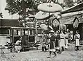 The emperor returns to the palace after Nam Giao ceremony, 1924