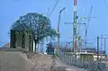 Chapel at the construction site 1976