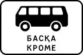 Except buses