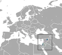 Map of range