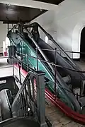 Beam of the 90" engine