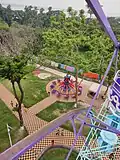 Colorful rides for children