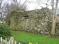 The 'ruins' facing the War Memorial.