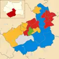 2010 results map