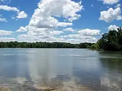 The Michael J Kirwan Reservoir in West Branch State Park
