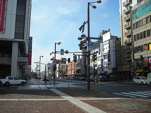 Downtown of the City