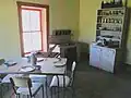The kitchen inside the Brown Canyon Ranch House.