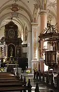 Saint Joseph’s - view of the altar and pulpit