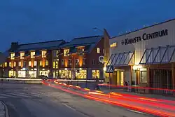 Knivsta at night
