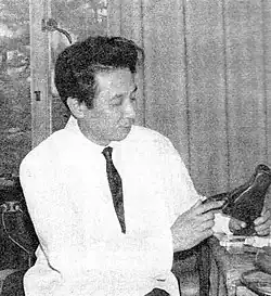 Koji Nakanishi, a Japanese-American bioorganic and natural products chemist, graduated from Nagoya, professor at Columbia University.