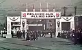 Korean welcomes Allied army, early October 1945