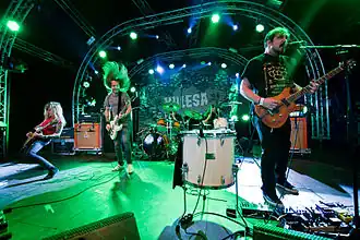 Kylesa performing at Roskilde Festival 2011