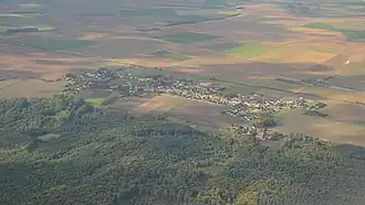 An aerial view of La-Rue-Saint-Pierre